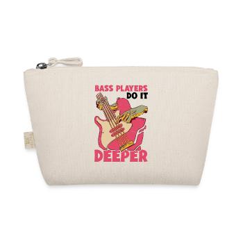 Bass Players Do It Deeper 4 - Organic Pouch - nature - Front