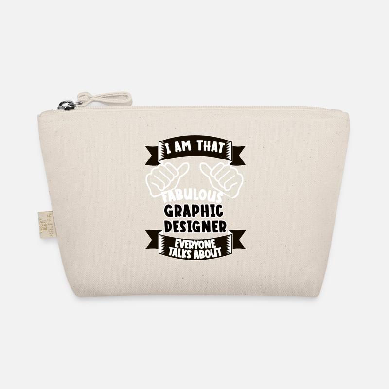Grafikdesigner Lustiger Spruch Geschenk Bio-Täschchen