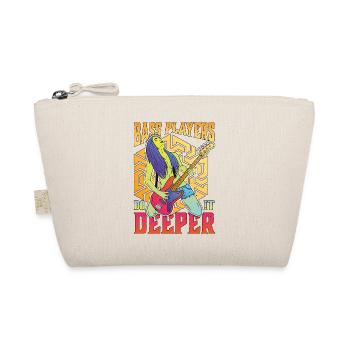 Bass Players Do It Deeper 5 - Organic Pouch - nature - Front