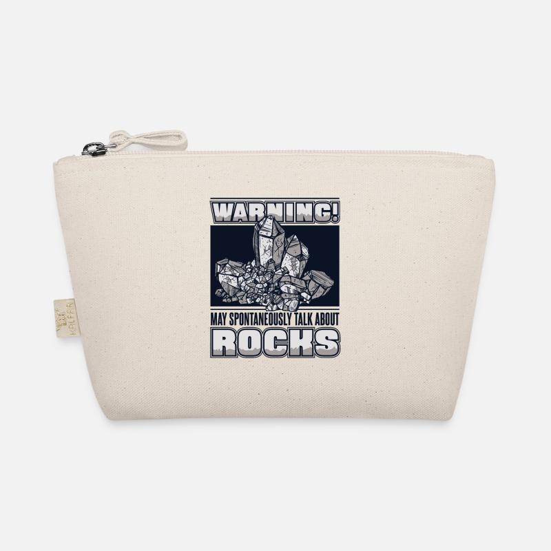 May Spontaneously Talk About Rocks Mineral Organic Pouch