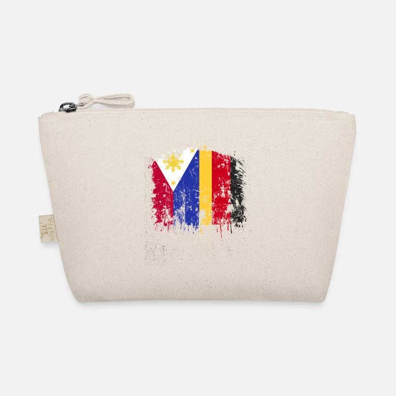 Philippines Germany Flag Organic Pouch