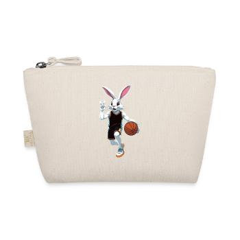 Basketball Player Easter Bunny Funny Streetwear - Organic Pouch - nature - Front