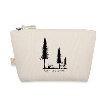 Camping - Bio-Täschchen - Natur - Vorne