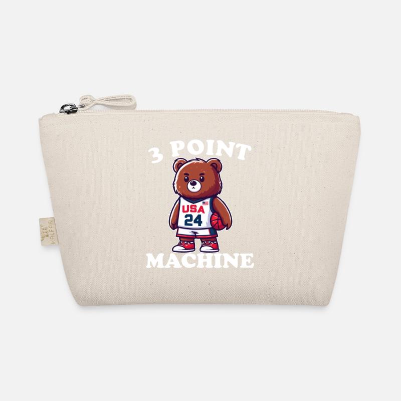 3 Point Machine Basketball Organic Pouch