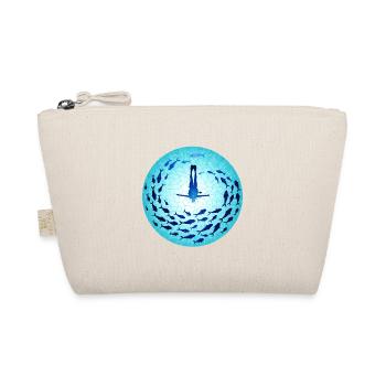 Blau würde Blue Would - Organic Pouch - nature - Front