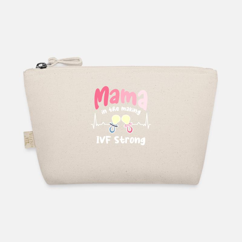 Mama im Werden Transfer Tag IVF Unfruchtbarkeit Bio-Täschchen