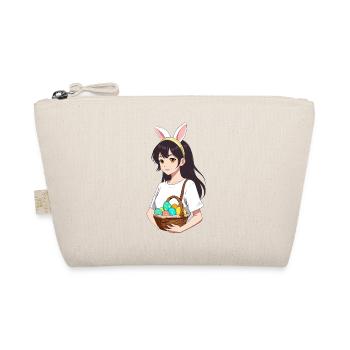 Anime Ostern Kawaii Osterhase Manga Mädchen Otaku - Bio-Täschchen - Natur - Vorne