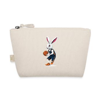 Basketball Player Easter Bunny Funny Streetwear - Organic Pouch - nature - Front