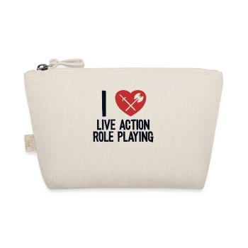I love Live Action Role Playing LARPing Weapons - Organic Pouch - nature - Front