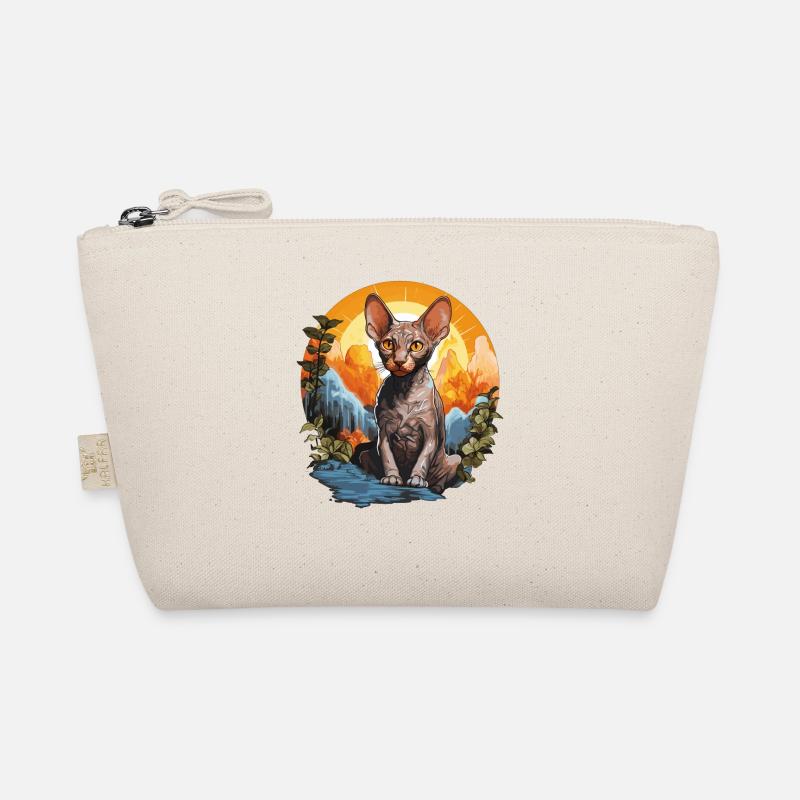 Cornish Rex Kätzchen Cornish Rex Katze Bio-Täschchen