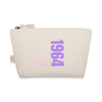 60th Birthday - Organic Pouch - nature - Front