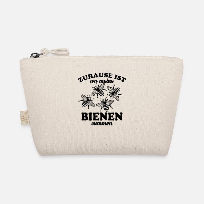 Zuhause ist wo meine Bienen summen - Imker - Bio-Täschchen - Natur