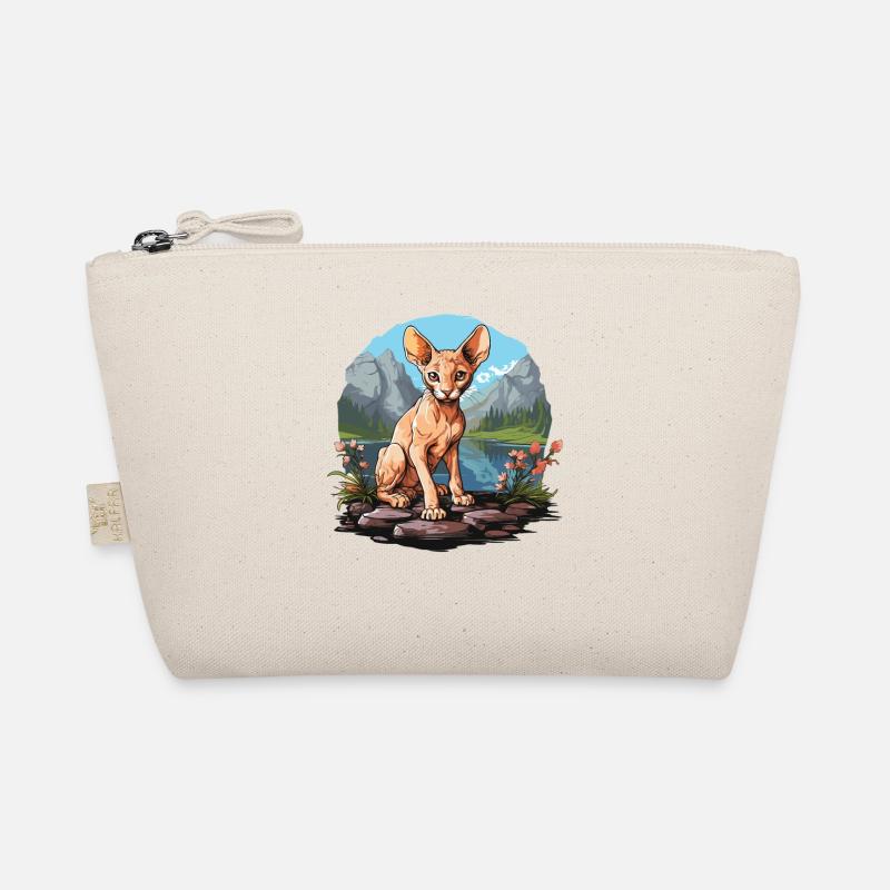 Cornish Rex Kätzchen Cornish Rex Katze Bio-Täschchen