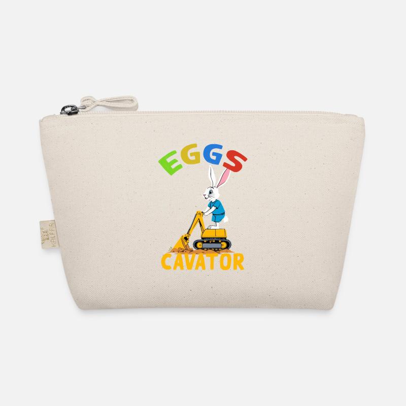 Drôle Pâques Dire Pâques Lapin Excavatrice Conducteur Trousse biologique