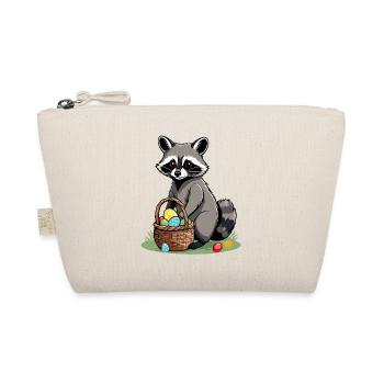 Drôle De Costume De Raton Laveur Oeufs De Pâques Mignons - Trousse biologique - nature - Devant