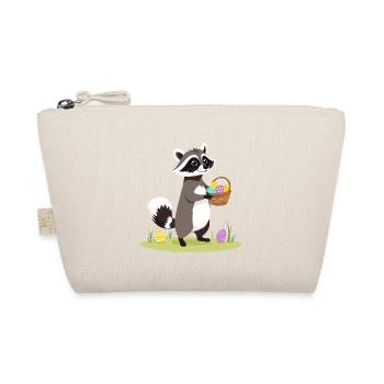 Drôle De Costume De Raton Laveur Oeufs De Pâques Mignons - Trousse biologique - nature - Devant