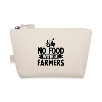 No Food Without Farmers 2 - Bio-Täschchen - Natur - Vorne