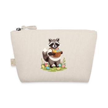 Costume mignon de lapin de Pâques raton laveur drôle - Trousse biologique - nature - Devant