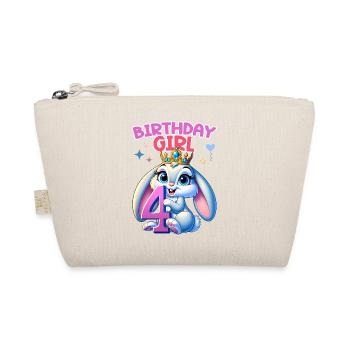 Anniversaire Fille, Anniversaire Enfants, 4 Ans, Fille - Trousse biologique - nature - Devant