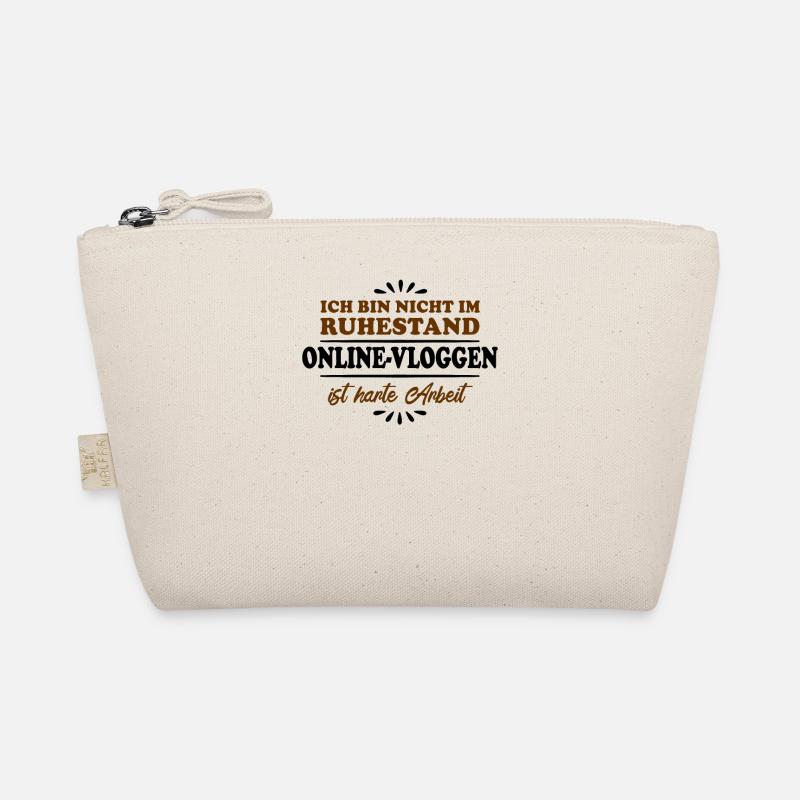 Retirement Retiree Retiree Online Vlogger Organic Pouch