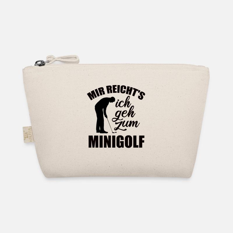Mir reicht's ich geh zum Minigolf - Spruch - Bio-Täschchen - Natur