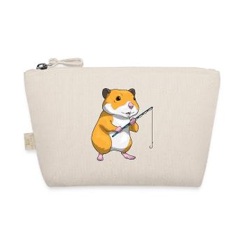 Hamster Angler Fishing Rod Fishing Rod - Organic Pouch - nature - Front