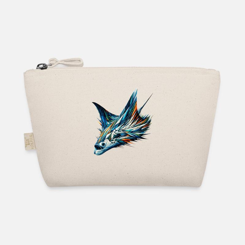 Polygon Art Stachelrochenfisch Stachelrochen Bio-Täschchen