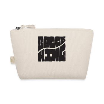 Bocce King Bocce Player Ball with Jack Bocci Game - Organic Pouch - nature - Front