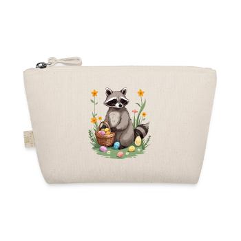 Drôle De Costume De Raton Laveur Oeufs De Pâques Mignons - Trousse biologique - nature - Devant