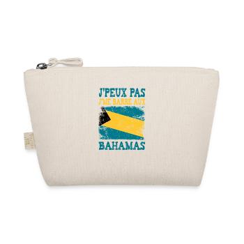 I can't I'm going to the Bahamas - Organic Pouch - nature - Front