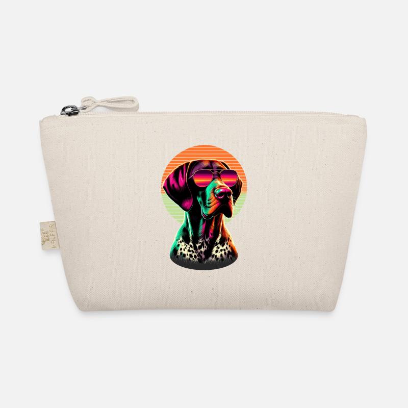 Sunset Sunglasses German Shorthaired Pointer GSP Organic Pouch
