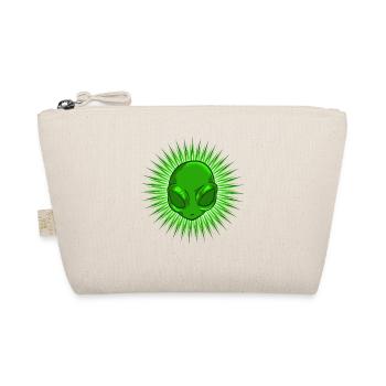 Alien In Bursting Star T-shirt extraterrestre - Trousse biologique - nature - Devant