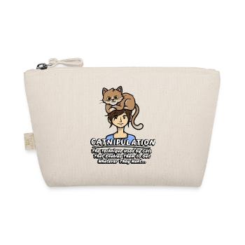 Catnipulation Technique Of Kitten Lover Cute Cat - Organic Pouch - nature - Front