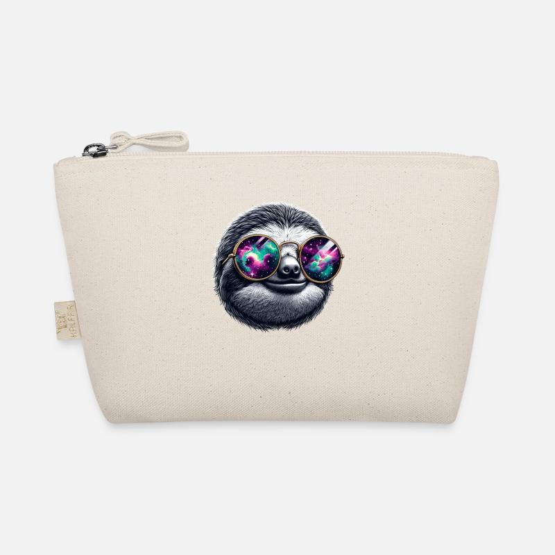 Sloth Bear Sunglasses Galaxy Bears Organic Pouch