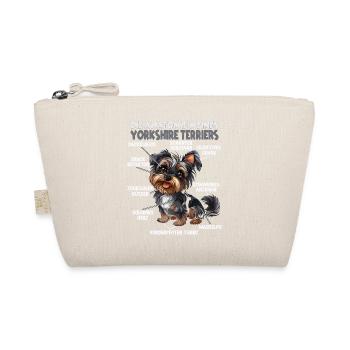 Yorkshire Terrier Hundehalter T Terrier Anatomie - Bio-Täschchen - Natur - Vorne