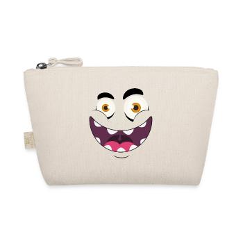 Monster Face - Organic Pouch - nature - Front