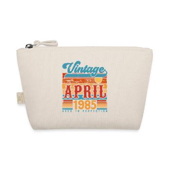 Avril 1985, Cadeau Anniversaire Vintage avril 1985 - Trousse biologique - nature - Devant