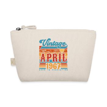 Avril 1967, Cadeau Anniversaire Vintage avril 1967 - Trousse biologique - nature - Devant