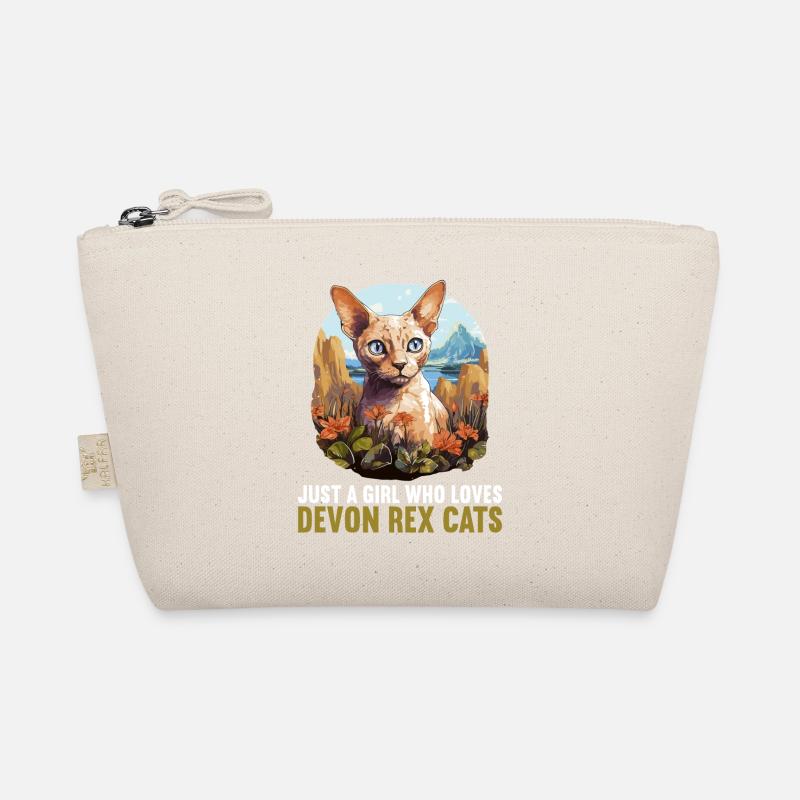 Devon Rex Kitten Devon Rex Cat Organic Pouch