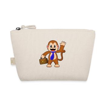 Porte-documents Monkey Entrepreneur - Trousse biologique - nature - Devant