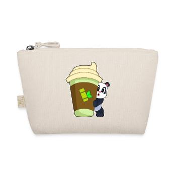 Panda Coffee to go Mug - Organic Pouch - nature - Front