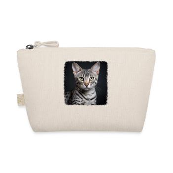 Egyptian Mau Kitten Cat Egyptian Mau - Organic Pouch - nature - Front