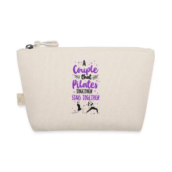 Pilates Instructor Teacher Couple - Bio-Täschchen - Natur - Vorne