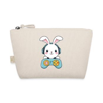 Lapin de Pâques Gamer Jeux de Pâques emblématiques - Trousse biologique - nature - Devant