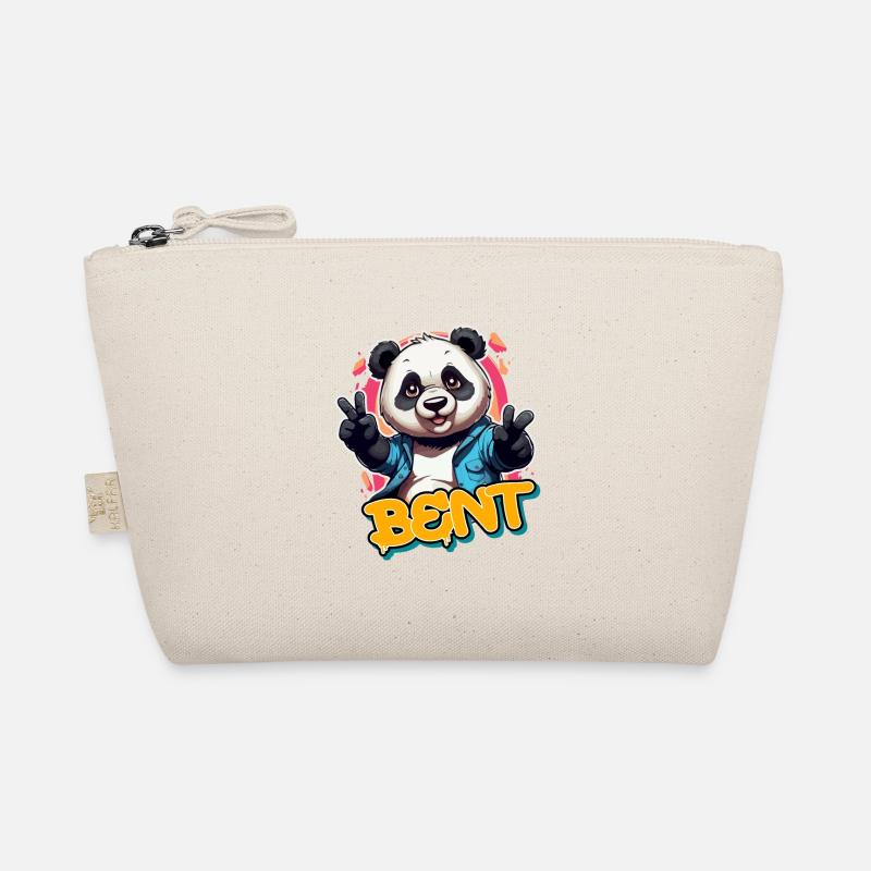 BENT - Handsome boy name with cool panda Organic Pouch