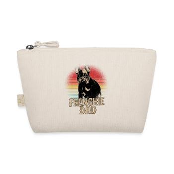 Frenchie Dad French Bulldog Owner - Bio-Täschchen - Natur - Vorne