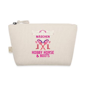 Hobby Horse Steckenpferd Horsing - Bio-Täschchen - Natur - Vorne