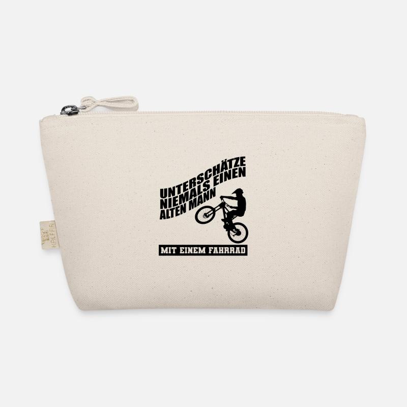 Funny Bicycle Saying Organic Pouch