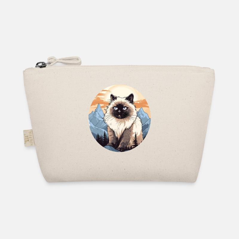 Himalayan Cat Colourpoint Katze Organic Pouch