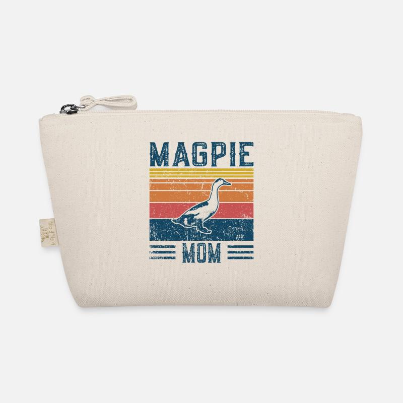 Duck Mom - Vintage Magpie Organic Pouch